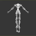 Modern robot toy sci-fi robot 3d model