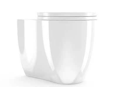 Modern Bathroom Combination With White Ceramic Toilet And Sleek Contemporary Design Details 3d model