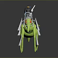 Mech Warrior Mech Soldier Machine Battlearm Mechanical Battlearm Machine Fighter Robot 3d model