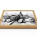Art Studio Essential Wooden Folding Drawing Board With Stable Stand Structure