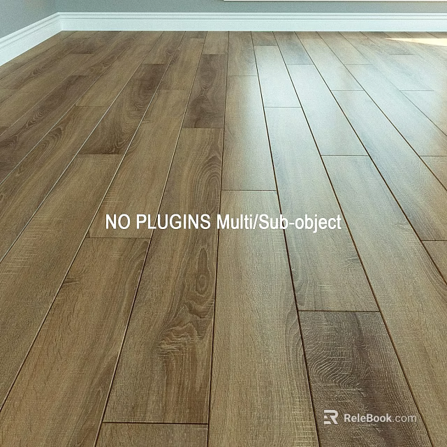 Wooden Flooring With Natural Wood Grain And Smooth Surface For Modern Interiors 3d model 
