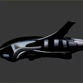 Stunning Futuristic Concept Car Featuring Sleek Aerodynamic Body Unique Fin Structures And Innovative Wheels