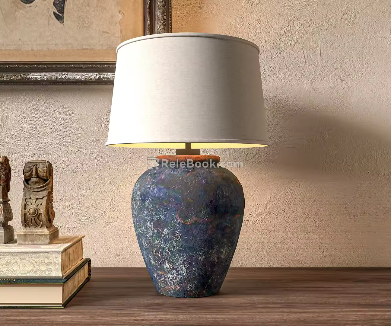 Wind Table Lamp 3d model