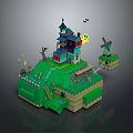 Game Environment Game Scene Fairy Tale Scene Fairy Tale Magic Scene Magic Item Fantasy Scene 3d model