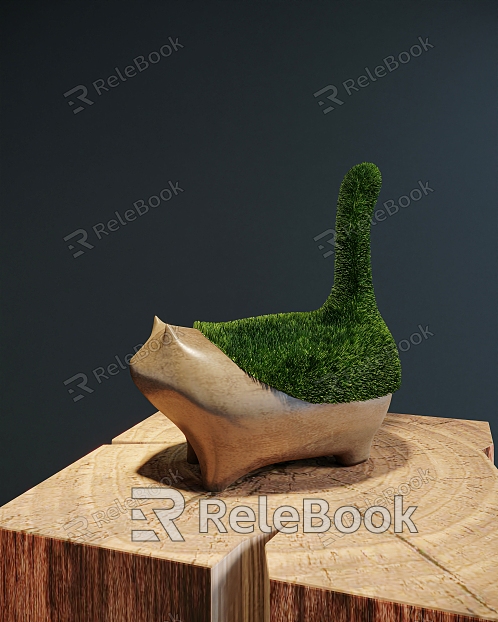 Moss Bonsai model