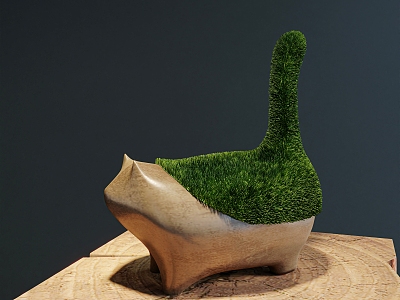 Moss Bonsai model