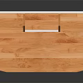 Wooden Study Desk With Shelf Unit Drawer Storage And Modern Stable Design
