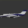 Modern Passenger Jet With White Fuselage Blue Purple Accents And Sleek Exterior Design