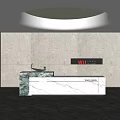Reception Desk 3d model