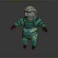 Sci-Fi Armor Alien Armor Sci-Fi Armor High-Tech Armor Futuristic Armor Alien Warrior Armor 3d model