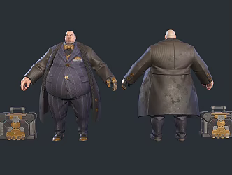 Gangster 3d model