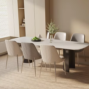 Modern table combination 3d model