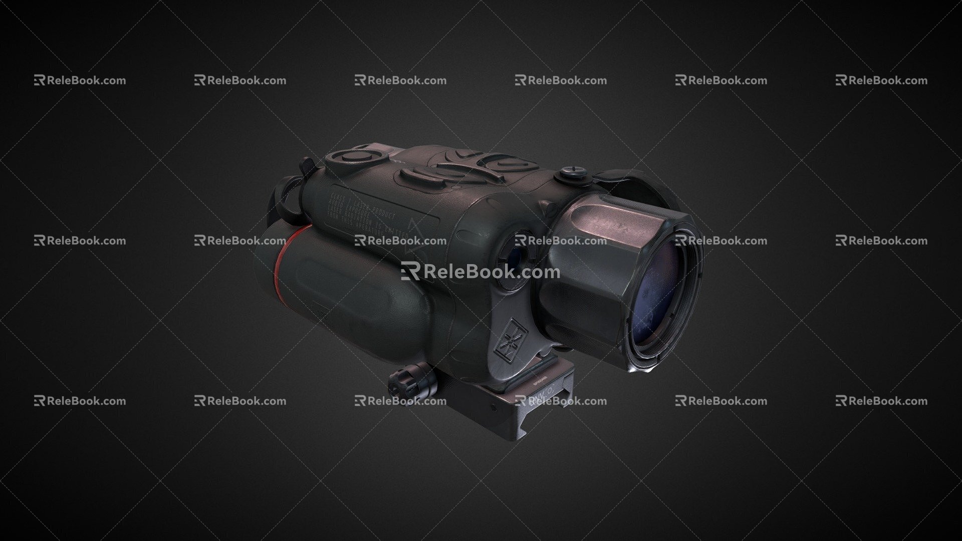 thermal imaging optics 3d model