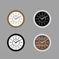 Modern Clock 3d model