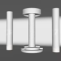 Modern Decorative Column 3d model