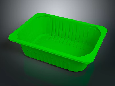 Disposable lunch box snack box food box plastic box plastic food box food plastic box 3d model