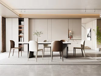 Modern Restaurant 3d model