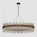 Modern Chandelier Simple Chandelier 3d model