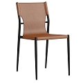 Stool Group Metallic Leather Dining Chair 3d model