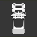 Industrial Mechanical Claw Device For Heavy Duty Material Handling With Multi Jaw Grip Design