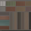 Stylish Wall Panels Featuring Various Colors And Different Design Styles