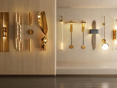 Modern wall lamp model