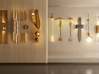 Modern wall lamp 3d model