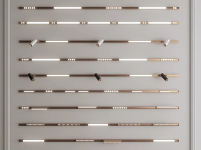 Various Modern Downlights and Spotlights Styles for Home Lighting 3d model