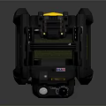 DEWALT Yellow And Black Air Compressor With Handle Control Panel And Air Tank 3d model