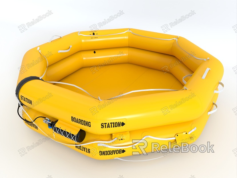 Polygon Life Raft Emergency Life Raft Inflatable Life Raft Children Inflatable Pool Inflatable Kayak Boat Boat Inflatable Life Raft Inflatable Floating Boat model