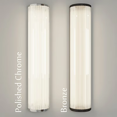 Modern Style Chrome And Bronze Finished Wall Lamps With Sleek Design 3d model Modern Style Chrome And Bronze Finished Wall Lamps With Sleek Design 3d model
