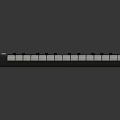 M Audio Portable Electronic Keyboard With Black And White Keys For Music Creation