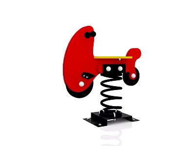 Modern Rocking Horse 3d model