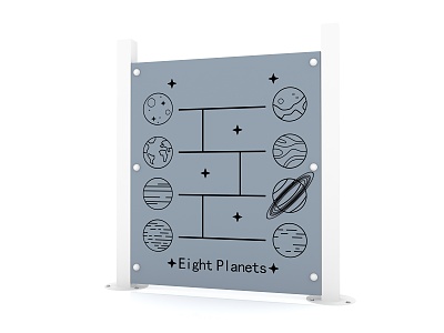 Children's Puzzle Door Board Children's Door Plate Outdoor Door Plate Venue Door Plate Children's Door Plate Door Plate Slider Door Plate 3d model