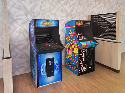 Modern Game Machine 3d model