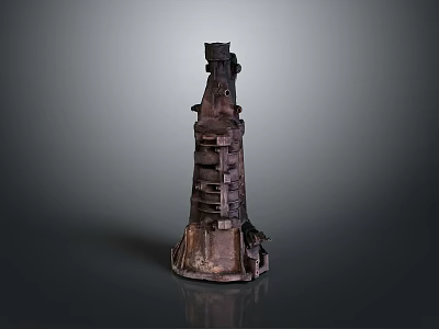 Industrial Metal Equipment With Complex Mechanical Structure And Heavy Duty Design 3d model