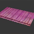 Natural Wooden Stone Plank Design With Smooth Surface And Textured Finish