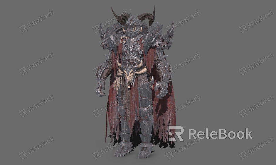 Orc Grand General Orc Berserker Warrior Fighter model