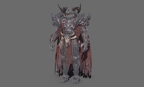 Orc Grand General Orc Berserker Warrior Fighter 3d model