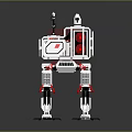 Mech Warrior Mech Soldier Machine Battlearm Mechanical Battlearm Machine Fighter Robot 3d model