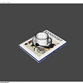 Stylish White Cup And Spoon On Kandinsky Art Book For Daily Use