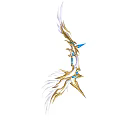 Weapon Bow Arrow Bow Weapon Game Equipment Cartoon Bow Arrow Bow Crossbow 3d model
