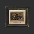 Photo Wall With Framed Old Group Photo Dark Wooden Frame Second State Normal School