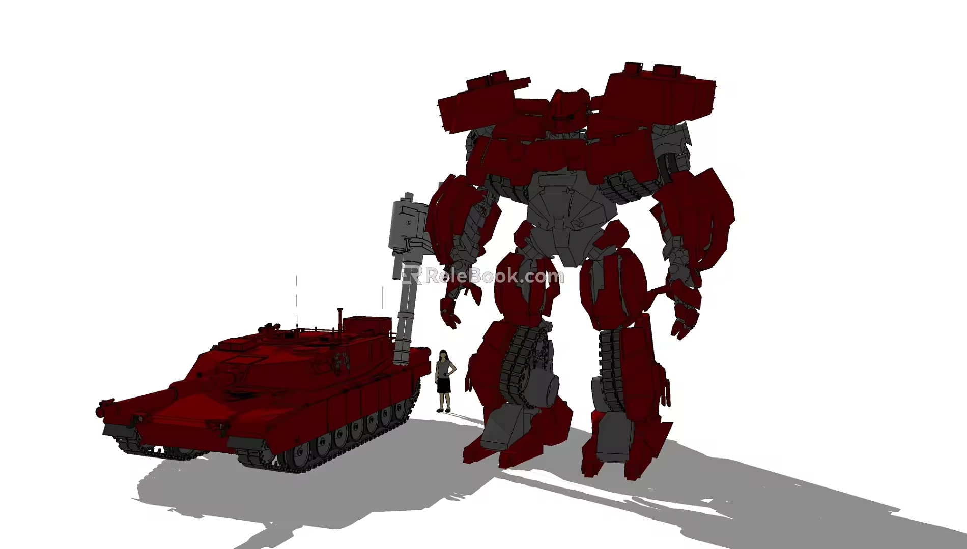 Modern Robots 3d model
