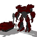 Modern Robots 3d model