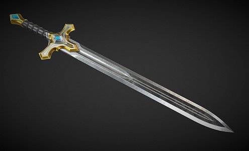 Antique Sword 3d model