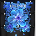 Modern Window Flower Window 3d model