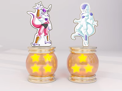 Modern ornaments home decoration beautiful Chen ornaments 3d model