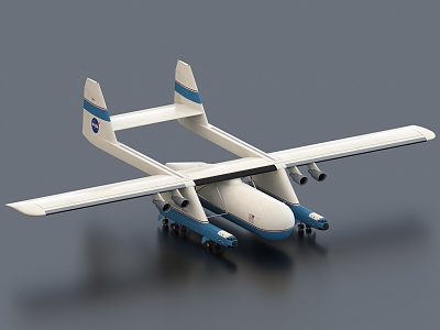 Concept Aircraft Drone Agricultural Aircraft 3d model