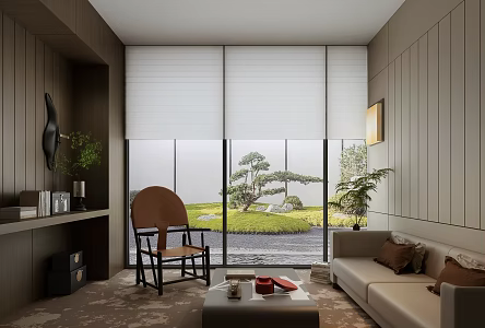 Negotiation Area Reception Rest Area 3d model